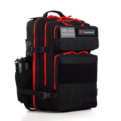 RXpursuit Tactical Backpack - Black-Red